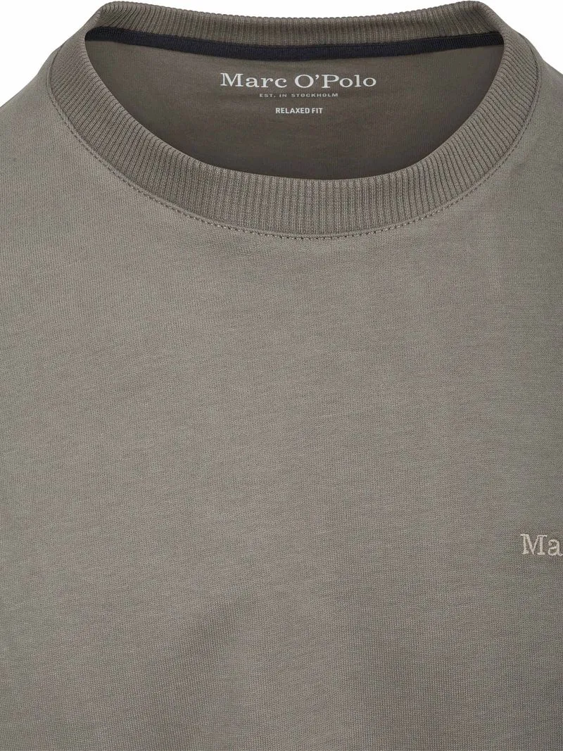 Marc O'Polo Marc O'Polo Heavy Langarm-T-Shirt Graphite Dust - Größe XXL, Taupe, – Produktbild 5 von 5