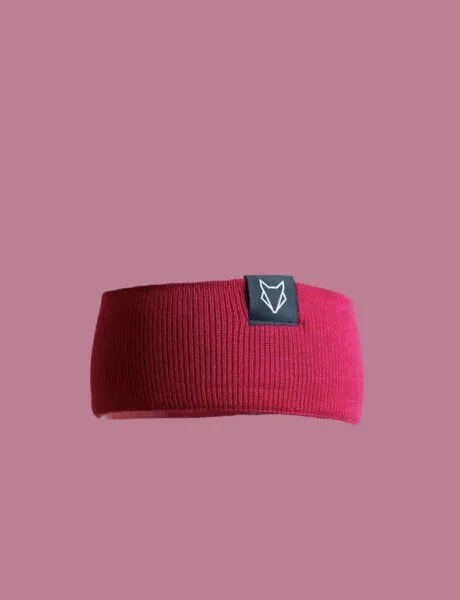 VEROIKON VEROIKON Merino-Stirnband Fuchsbau, Pink, – Produktbild 1 von 1