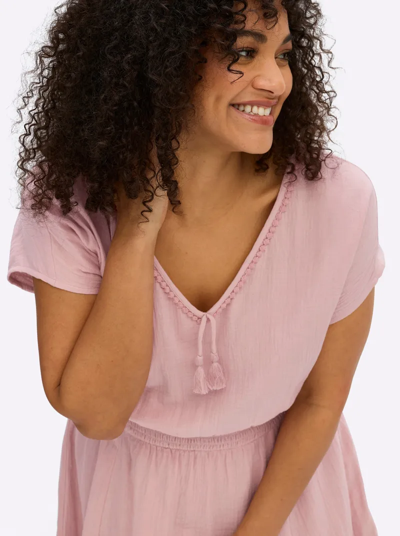 sheego Sommerkleid, Hortensie, – Produktbild 2 von 2