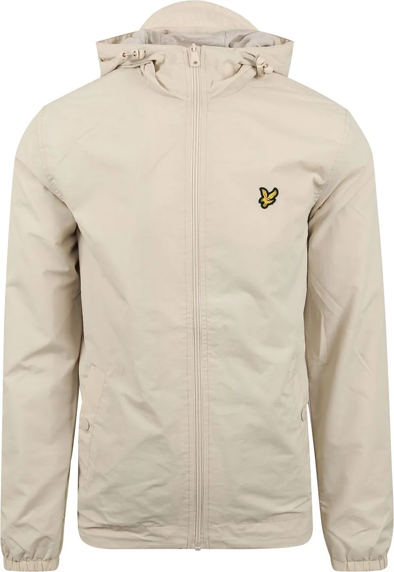 Lyle and Scott Lyle & Scott Zip Jacke Beige - Größe L, Beige, – Produktbild 1 von 5