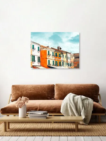 Photocircle Photocircle Poster / Leinwandbild - Burano Island – Produktbild 3 von 4