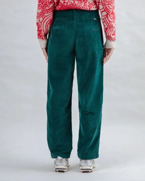 Brava Fabrics Brava Fabrics Cordhose mit Bundfalten, Dark green, – Produktbild 2 von 4