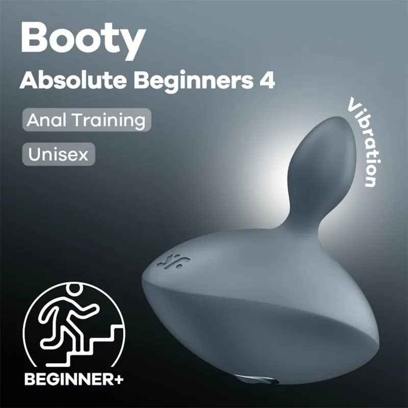 Satisfyer Satisfyer Booty Absolute Beginners 4, 8,3 cm, Grau, – Produktbild 1 von 1