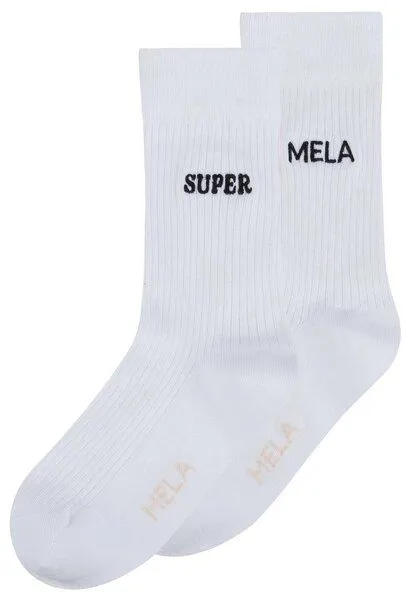 MELA MELA Gerippte Socken Stickerei Bundle, Super / mela, – Produktbild 1 von 3