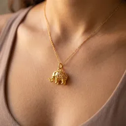 Divasya Divasya Gold-Halskette Elephant Soul – Produktbild 1 von 1