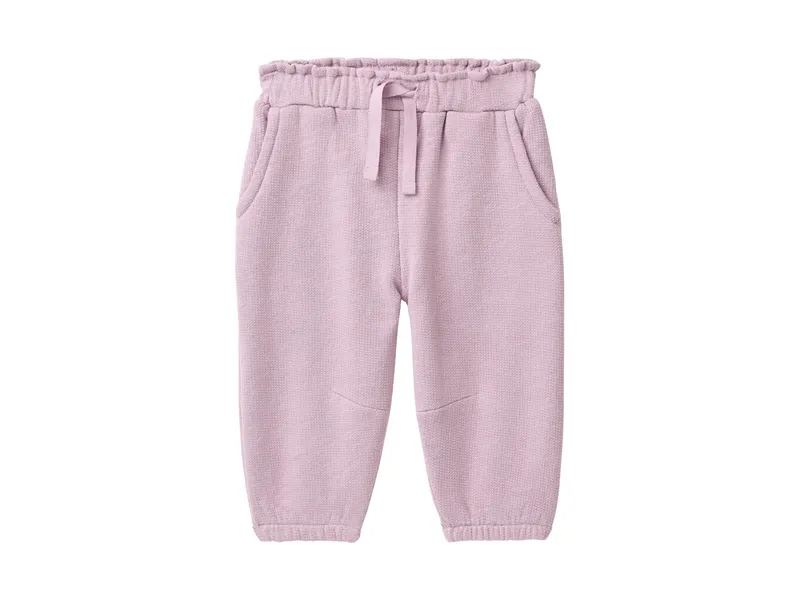 People Wear Organic People Wear Organic Sweat-Hose Bio-Baumwolle (kbA) grauviolett 62/68, Lila, grau, – Produktbild 1 von 1