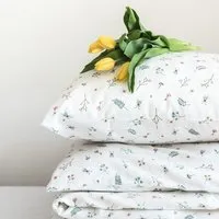 Lesen Design Bettwäsche Lesen - Design-Bettwäsche Nachhaltiges Bettwäsche-Set aus 100% BIO-Baumwollsatin - Käfer – Produktbild 1 von 1