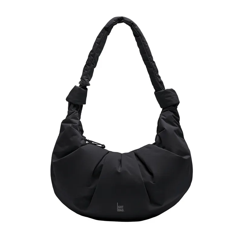 GOT BAG GOT BAG Pleat Moon Bag Large monochrome black, Black, – Produktbild 1 von 1
