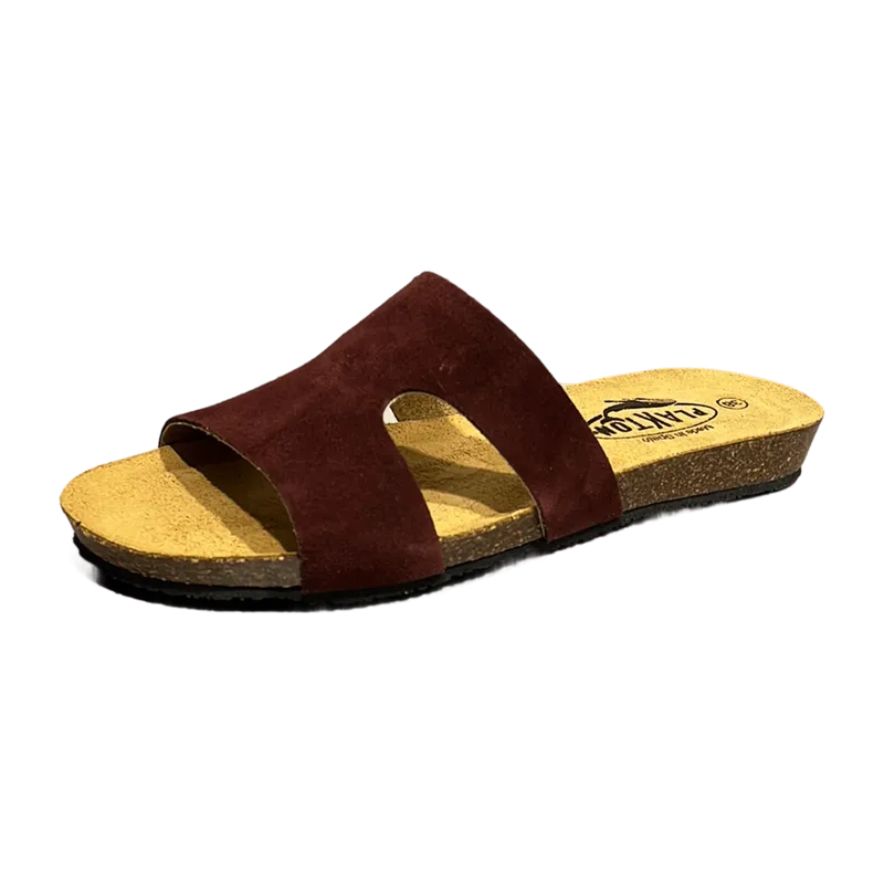Plakton Plakton Bequeme Pantoletten für Damen, Rot, – Produktbild 1 von 5