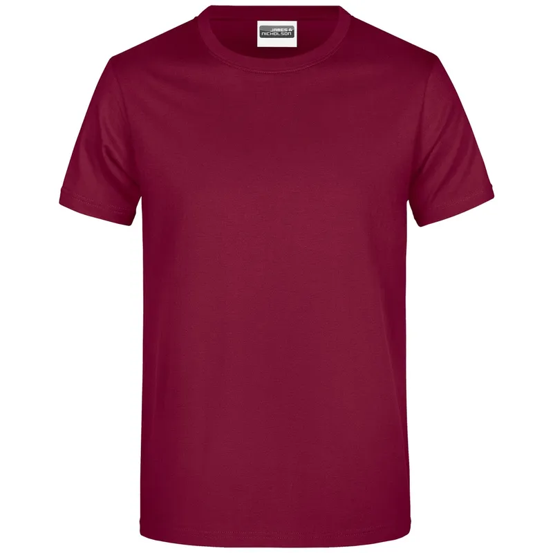 James & Nicholson James & Nicholson Basic T-Shirt Man 150 JN797 Gr. M wine – Produktbild 1 von 1