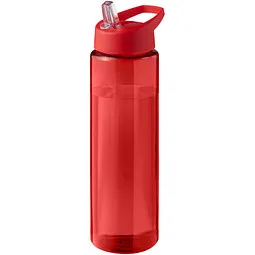 Unbranded H2O Active® Eco Vibe 850 ml Sportflasche mit Ausgussdeckel, rot, rot – Produktbild 1 von 1