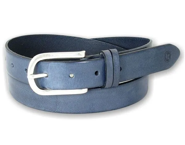 Greenbelts Greenbelts Damen Ledergürtel ALICE, Blau, – Produktbild 2 von 4