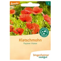 Bingenheimer Saatgut Klatschmohn – Produktbild 1 von 1