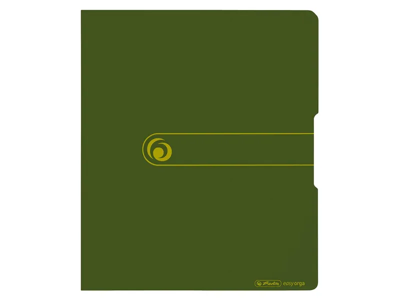 Herlitz herlitz Ringbuch aus Recycling-PP mit 2 Ringen, DIN A4, grün – Produktbild 1 von 1