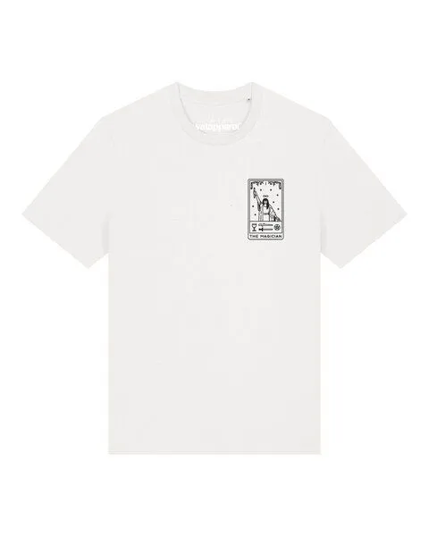 watapparel watapparel T-Shirt Unisex Tarot The Magician, Off white, – Produktbild 1 von 2