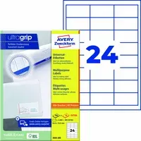 Avery Zweckform 5.280 Zweckform Etiketten '3658' 64,6 x 33,8 mm, A4 – Produktbild 3 von 3