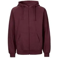 Neutral Neutral® Herren Unisex College Hoodie Zoodie Hoody Kapuzenjacke Sweatjacke, Bordeaux, – Produktbild 1 von 1