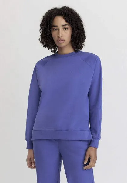hessnatur hessnatur Sweatshirt Oversize aus reiner Bio-Baumwolle, Irisblau, – Produktbild 1 von 4