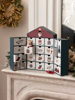 Vertbaudet Kinder Haus-Adventskalender aus Pappe – Produktbild 1 von 1
