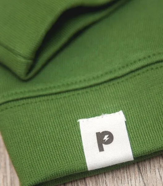 päfjes päfjes Kriss Krokodil - Kinder Bio Sweater - Organic Cotton - Grün – Produktbild 3 von 4