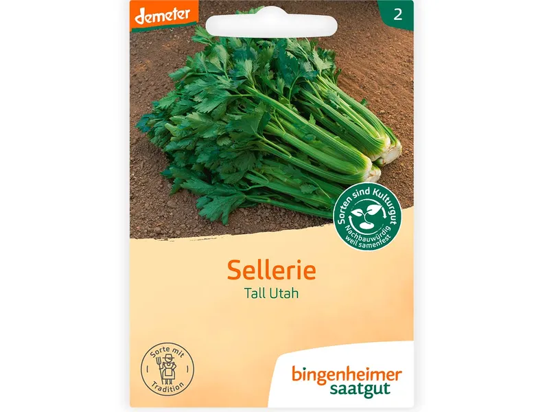Bingenheimer Saatgut bingenheimer saatgut Bio-Samen Sellerie "Tall Utah", 1 Stk. – Produktbild 1 von 1