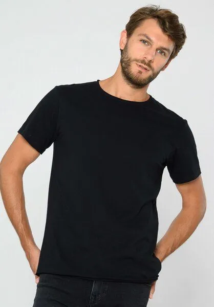 THOKKTHOKK ThokkThokk Herren T-Shirt TT65 aus Bio-Baumwolle, Black (schwarz), – Produktbild 1 von 4