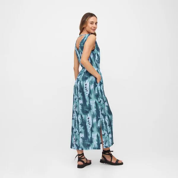 WiDDA berlin WiDDA berlin Maxikleid mit Aquarell Print aus TENCEL® – Produktbild 2 von 3