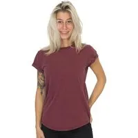 Life Tree Life-Tree Shirt aus Biobaumwolle für Damen "Basic" Stone Washed Green/Red/Blue – Produktbild 1 von 1
