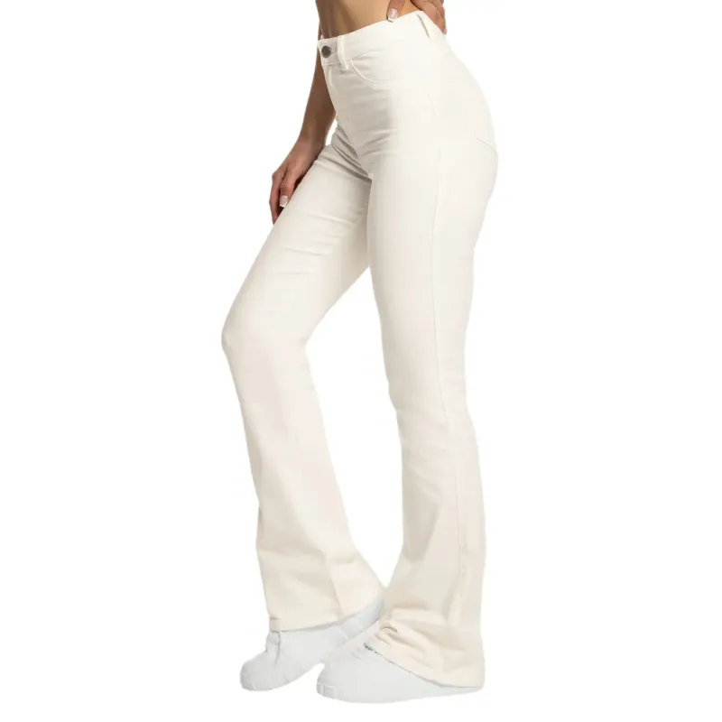 Gym Glamour Lange Flared Jeans Damen Gym Glamour Perfect, Blanc, – Produktbild 1 von 1