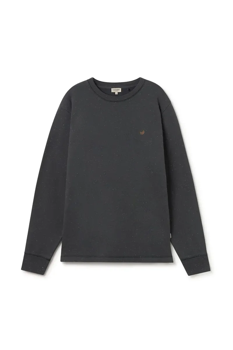 TWOTHIRDS TWOTHIRDS Herren vegan Sweatshirt Neiafu Dunkelsand, Dunkelgrau, – Produktbild 2 von 2