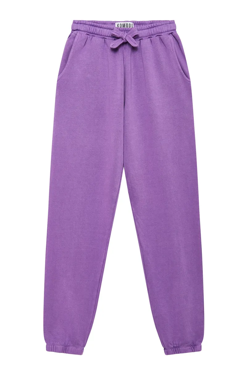 KOMODO KOMODO Herren vegan Jogger Adam Gots Biologisch Baumwolle Lila, Lila, – Produktbild 1 von 2