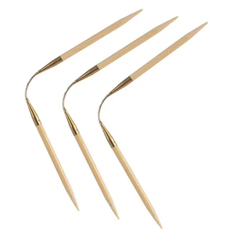 addi Strumpfstricknadeln "CraSyTrio", Bambus, 24 cm – Produktbild 1 von 1