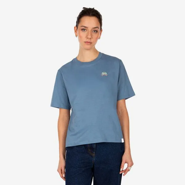 Iriedaily Iriedaily Skate Heart Tee, Greyblue (blau), – Produktbild 3 von 3