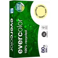 Clairefontaine 500 Blatt Clairfontaine Farbiges Recycling-Kopierpapier 'Evercolor' Hellgelb, 80g, DIN A4 – Produktbild 1 von 1