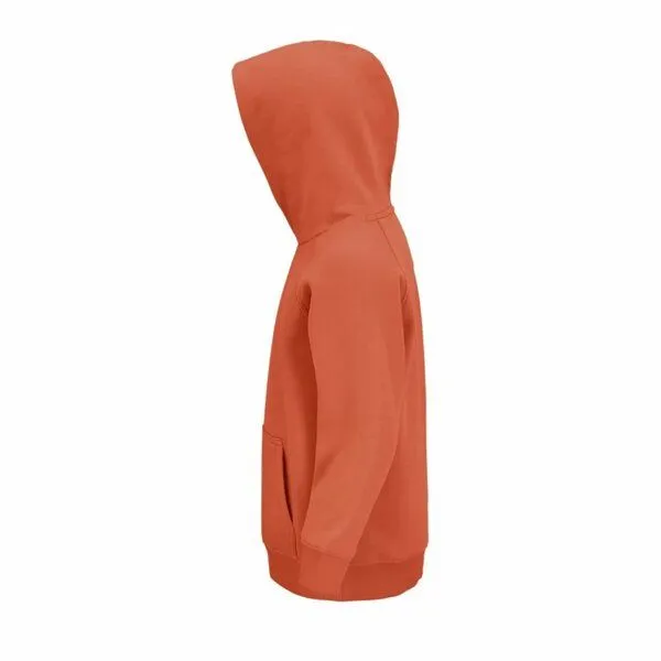 Sol's Sol's Kids´ Kapuzenpullover Sol´s Stellar Sweatshirt mit Kapuze Hoodie bis 12 Jahre Hoody, Burnt orange, – Produktbild 3 von 3