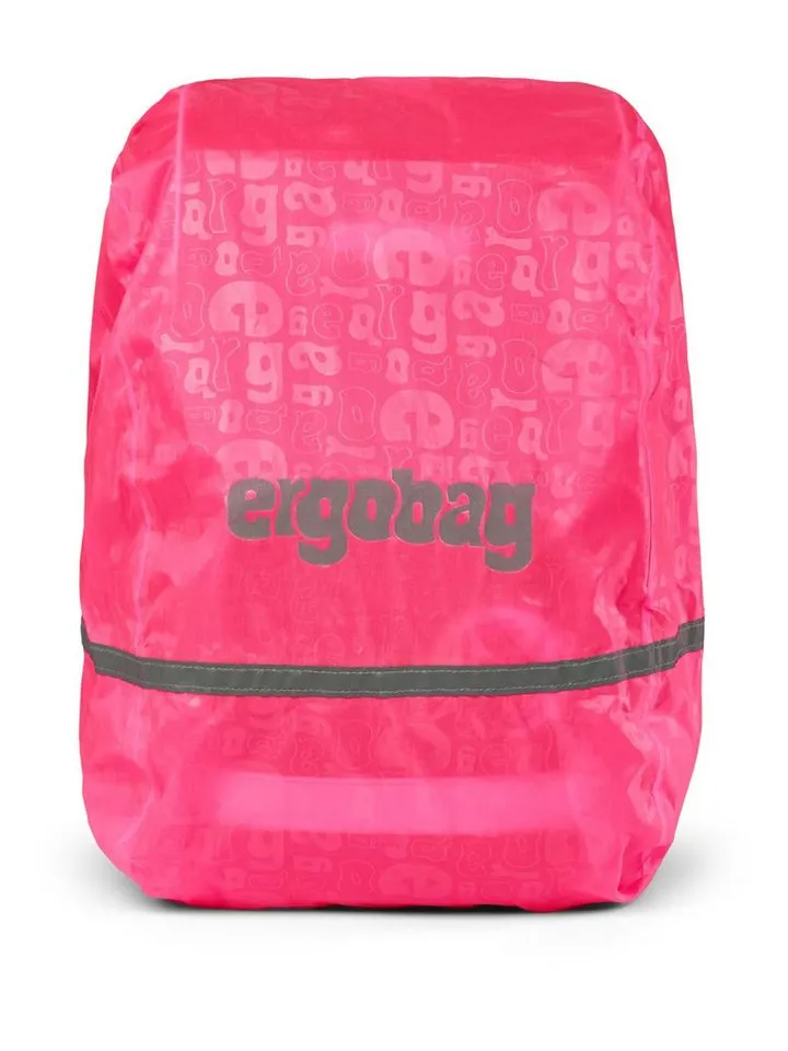 Ergobag Ergobag Rucksack-Regenschutz Regenschutz für Schulranzen (1-St), reflektierend, Rosa, – Produktbild 2 von 4