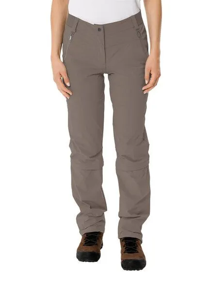 Vaude Vaude Women's Farley Stretch Capri T-Zip Pants III, Beige, – Produktbild 5 von 5