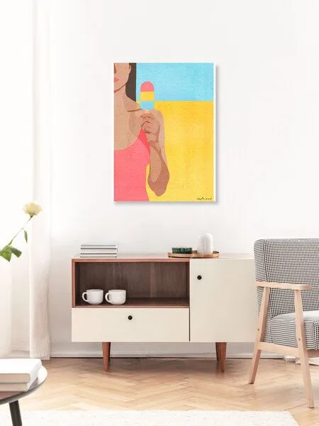 Photocircle Photocircle Wandbild / Poster / Leinwand - Popsicle – Produktbild 3 von 4