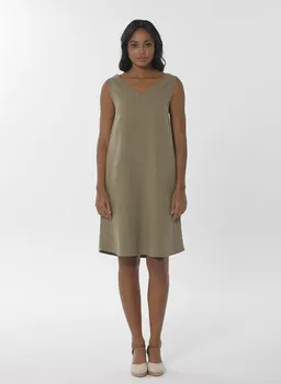 ORGANICATION ORGANICATION Kleid aus Bio-Baumwolle und Leinen – Produktbild 1 von 1