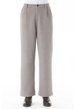 ORGANICATION ORGANICATION Damen vegan Hose Gerade Geschnitten Kakao-Melange – Produktbild 1 von 1