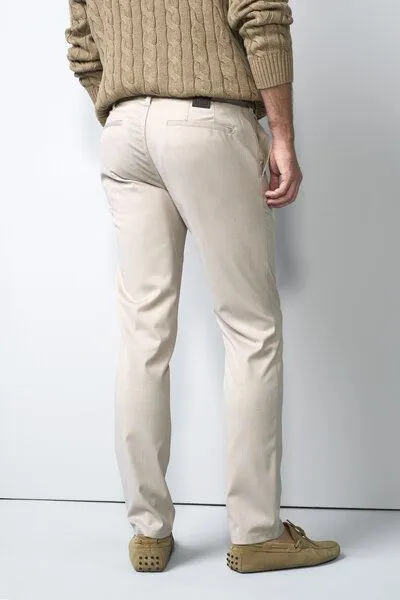 M 5 BY MEYER M 5 BY MEYER Chino mit Stretchbund, Beige (beige), – Produktbild 4 von 5