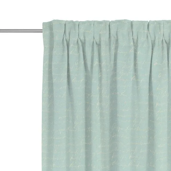 Nature by Adam Nature by Adam Vorhang aus Leinen & Bio-Baumwolle - Made in Germany - Scribble, Blau, – Produktbild 1 von 8