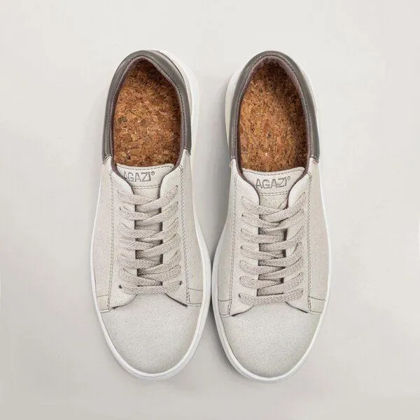 AGAZI AGAZI EMMA - apple leather sneakers, Green, – Produktbild 1 von 4