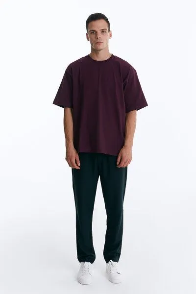 Studio.29 Studio.29 Bauhaus T-shirt, Burgund, – Produktbild 1 von 4
