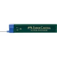 Faber-Castell 12 Faber-Castell Ersatzmine für Druckbleistifte 'Super-Polymer' 0,7 mm B – Produktbild 1 von 1