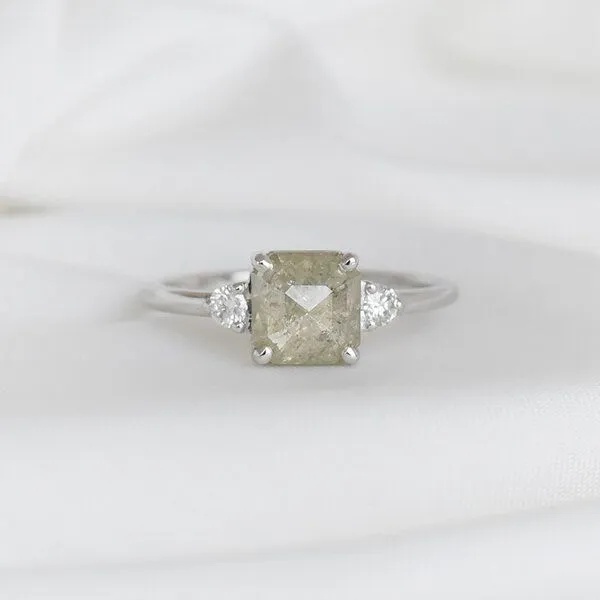 Eppi Eppi Goldenring mit einem Salt and Pepper Diamanten Mahmud – Produktbild 1 von 4
