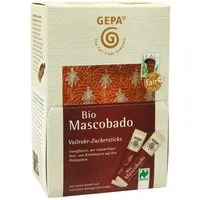 gepa GEPA Mascobado Vollrohrzucker, unraffiniert, 50x3g in Portionsbeuteln – Produktbild 1 von 1