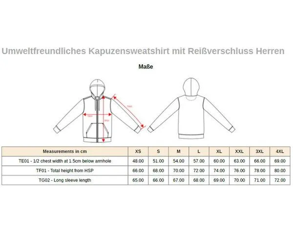 YTWOO YTWOO Nachhaltiges Basic Kapuzensweatshirt für Herren aus Nachhaltigen Materlialien, Royalblau, – Produktbild 3 von 3