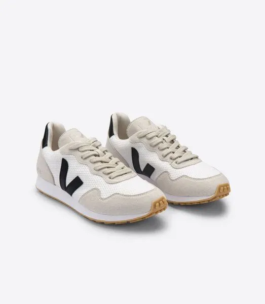 Veja Veja Sneaker Damen Vegan - SDU REC Alveomesh, Weiß (white black natural), – Produktbild 2 von 3