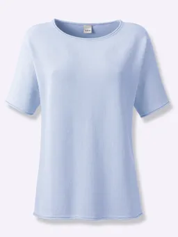 heine Kurzarmpullover hellblau – Produktbild 1 von 1